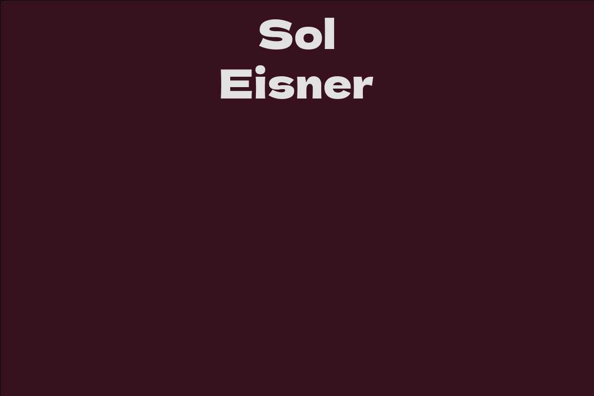 Sol Eisner