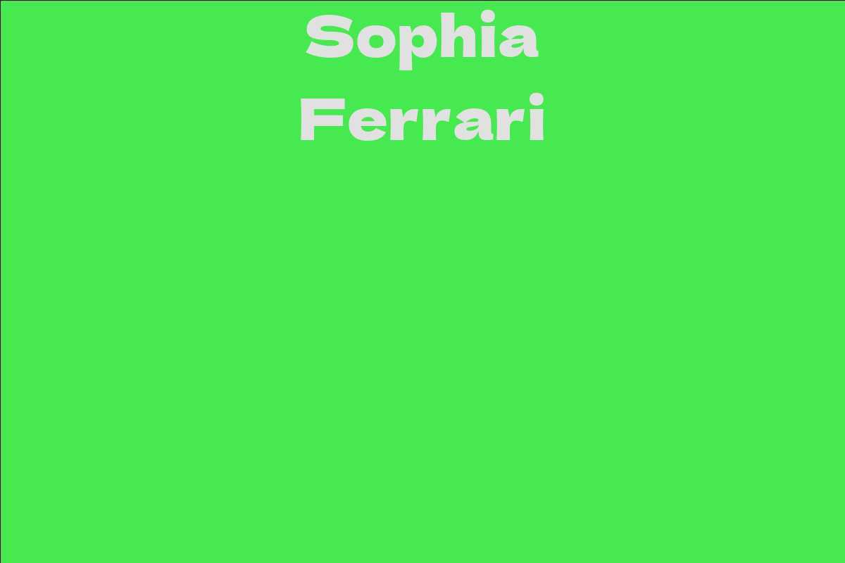 Sophia Ferrari