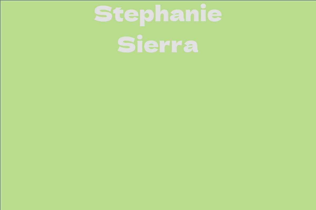 Stephanie Sierra