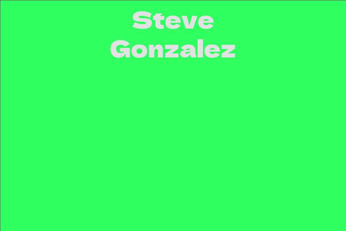 Steve Gonzalez