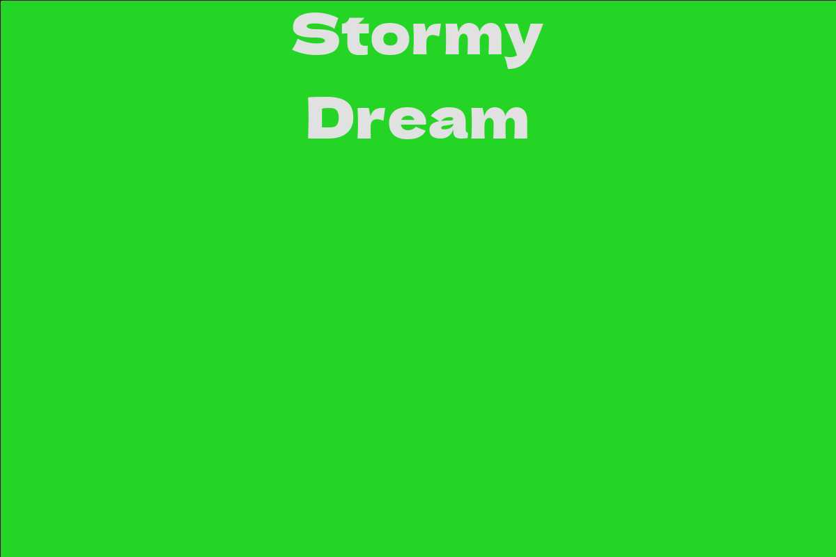 Stormy Dream