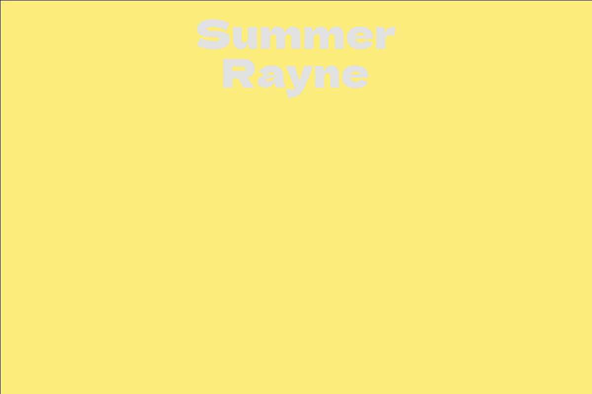 Summer Rayne