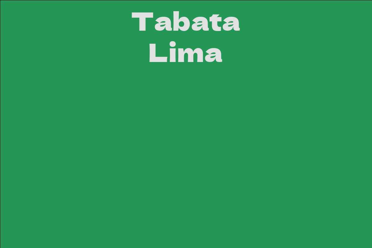 Tabata Lima