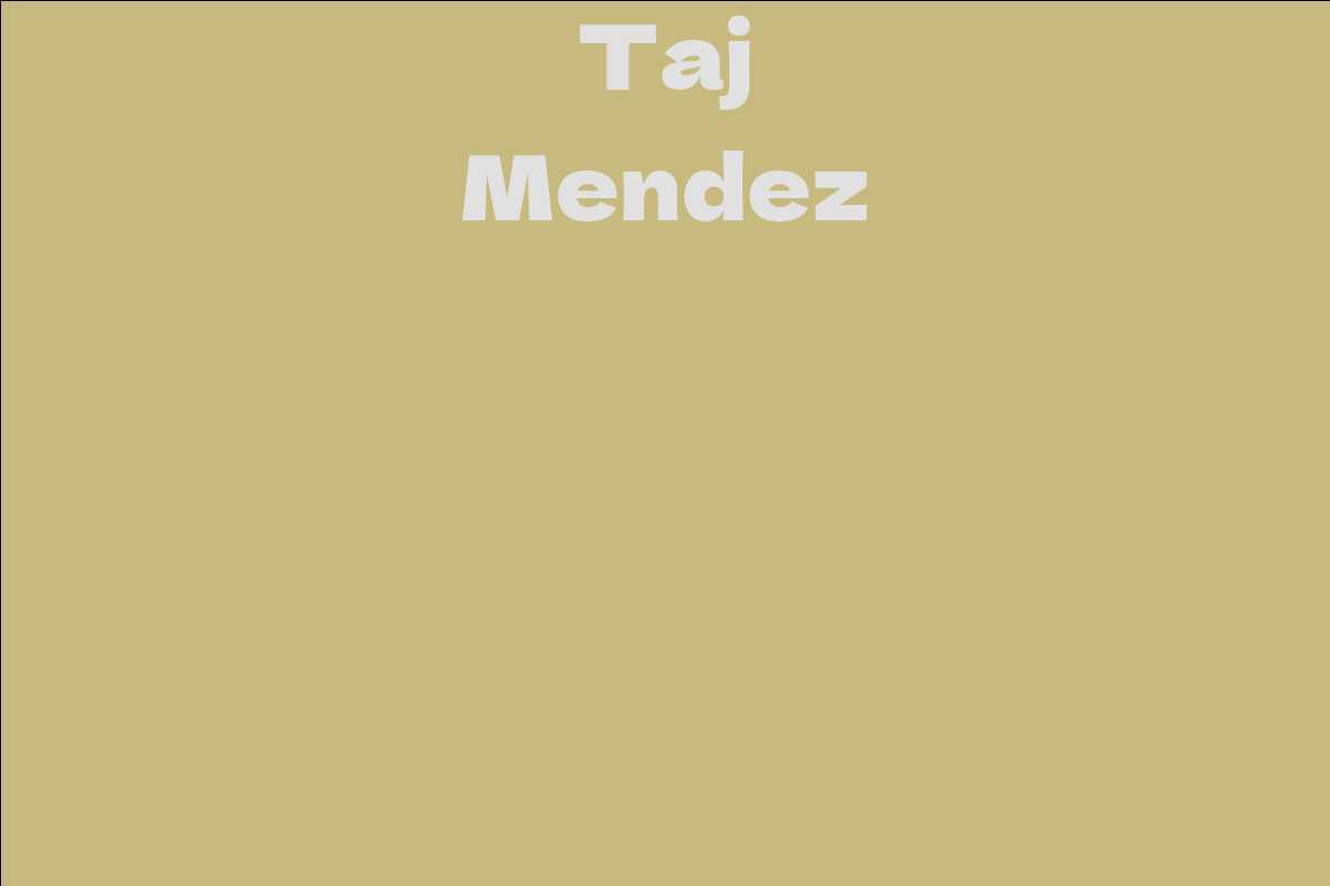 Taj Mendez