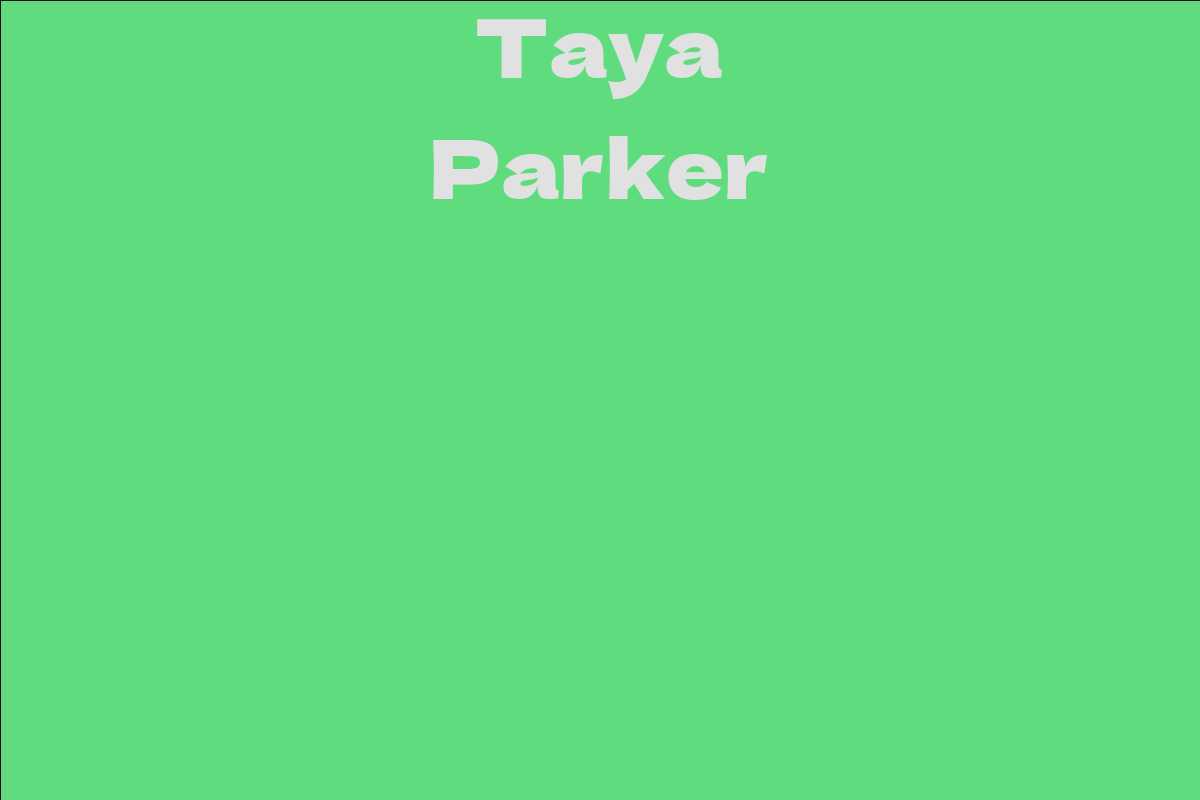 Taya Parker