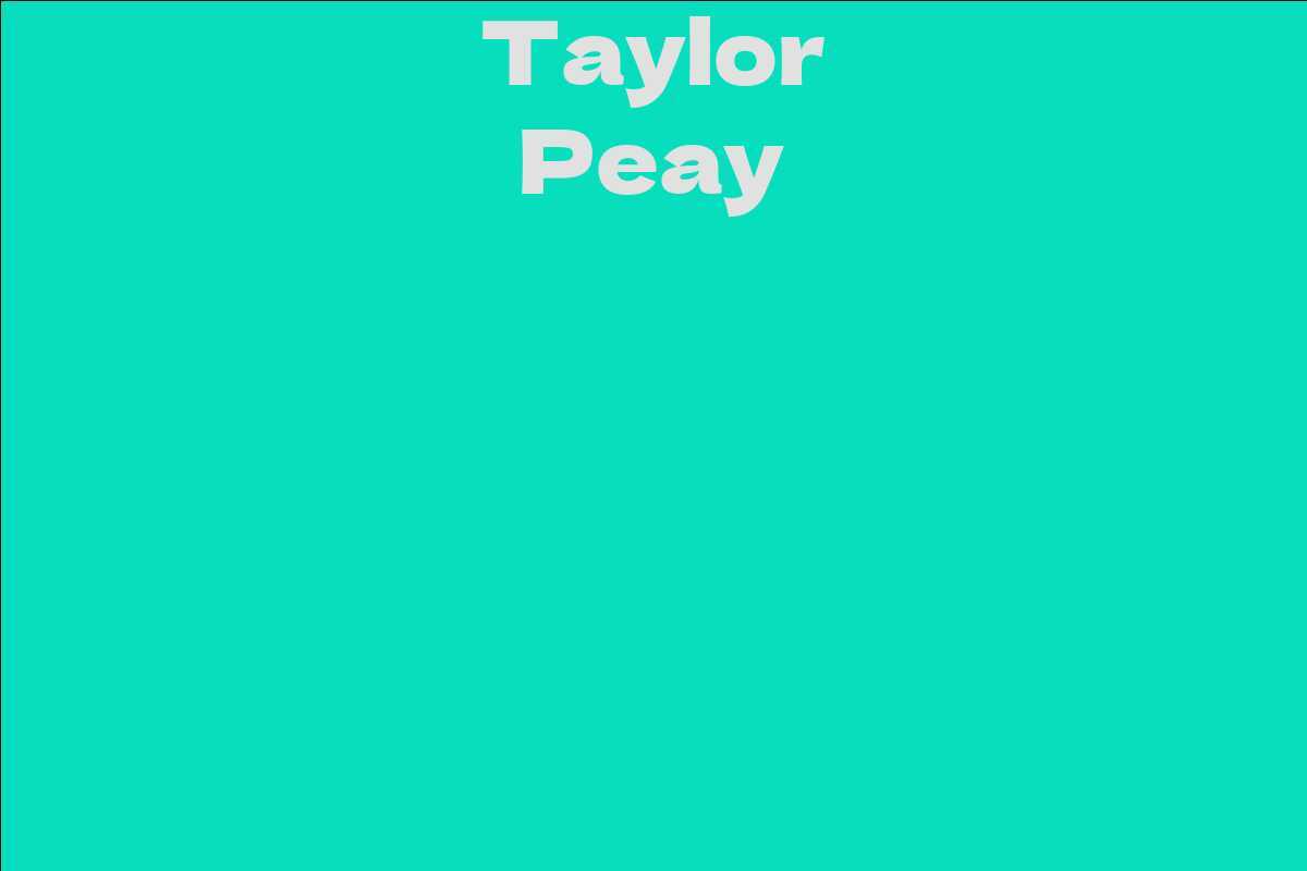Taylor Peay