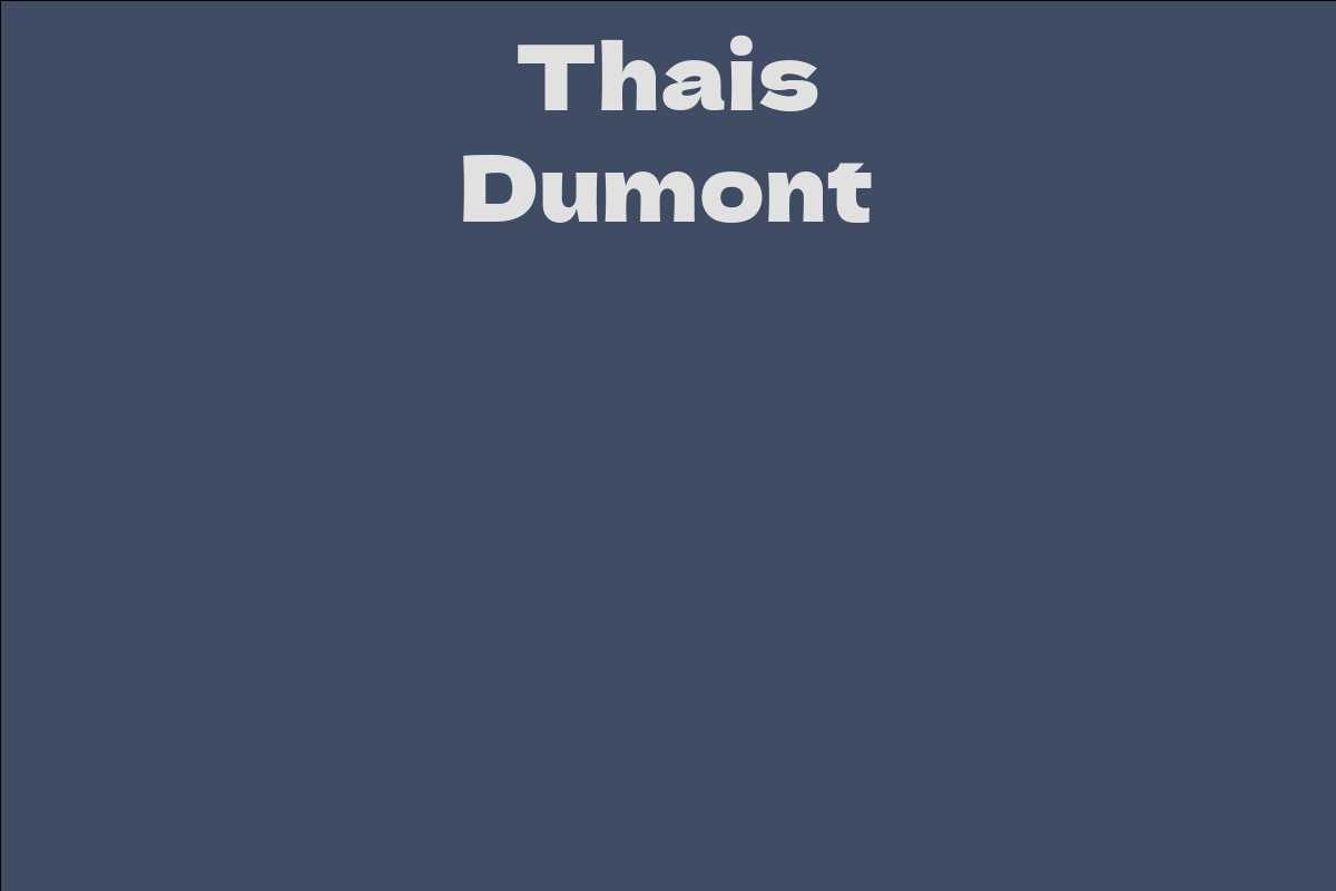 Thais Dumont