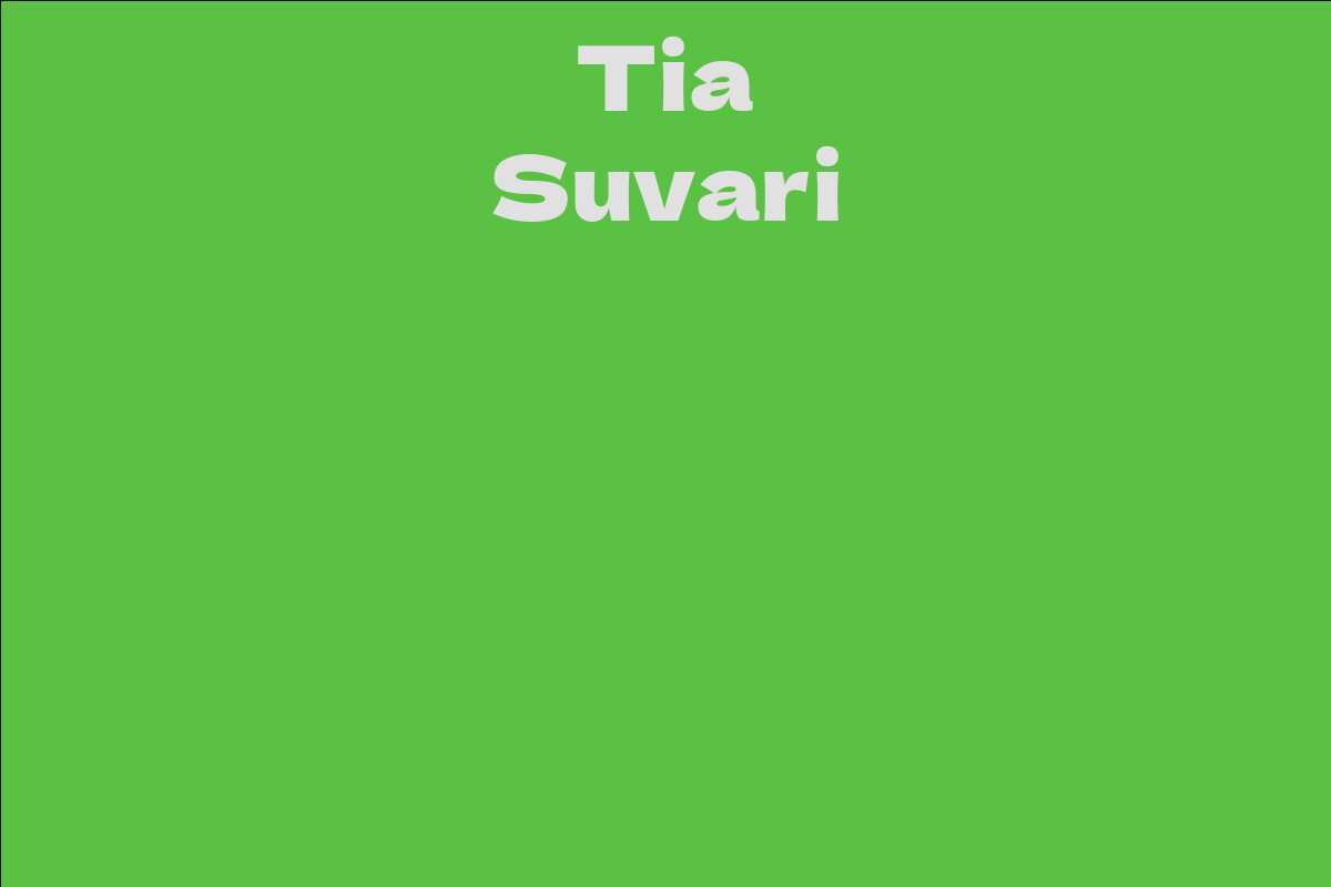 Tia Suvari