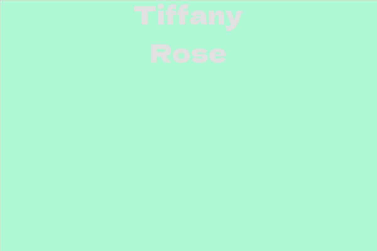 Tiffany Rose