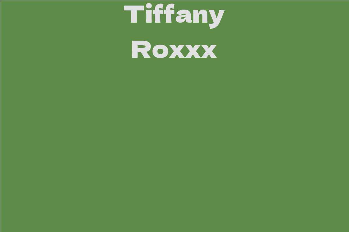 Tiffany Roxxx