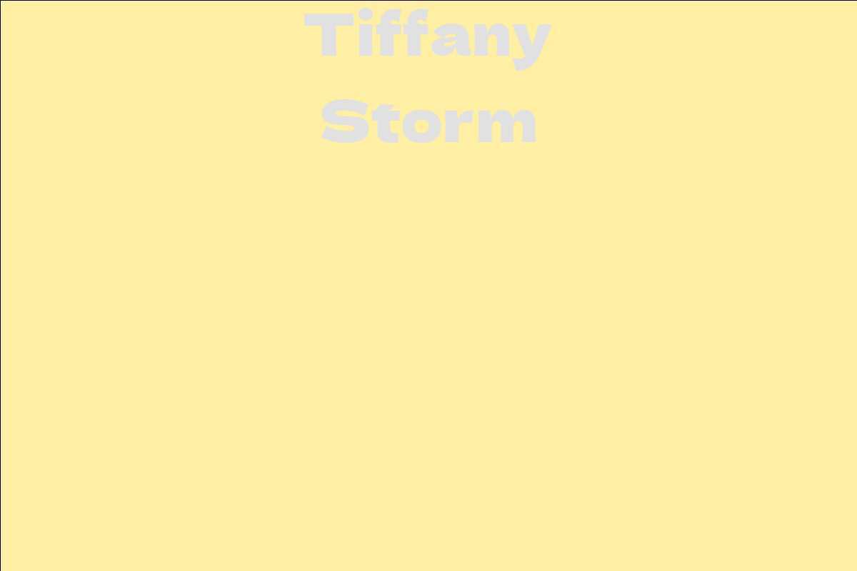 Tiffany Storm