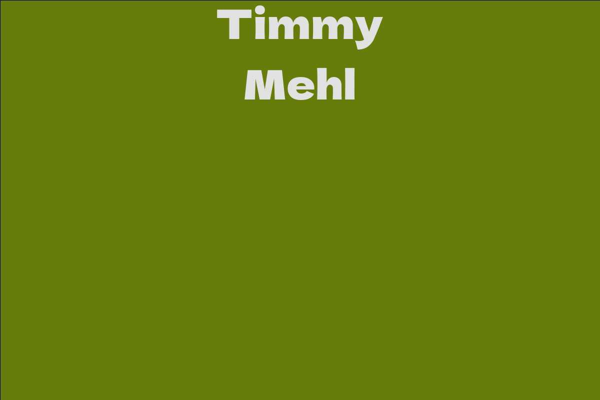 Timmy Mehl