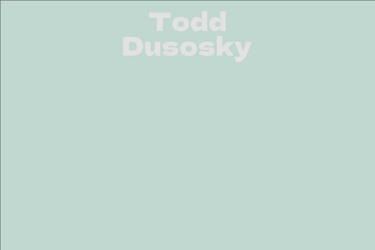 Todd Dusosky