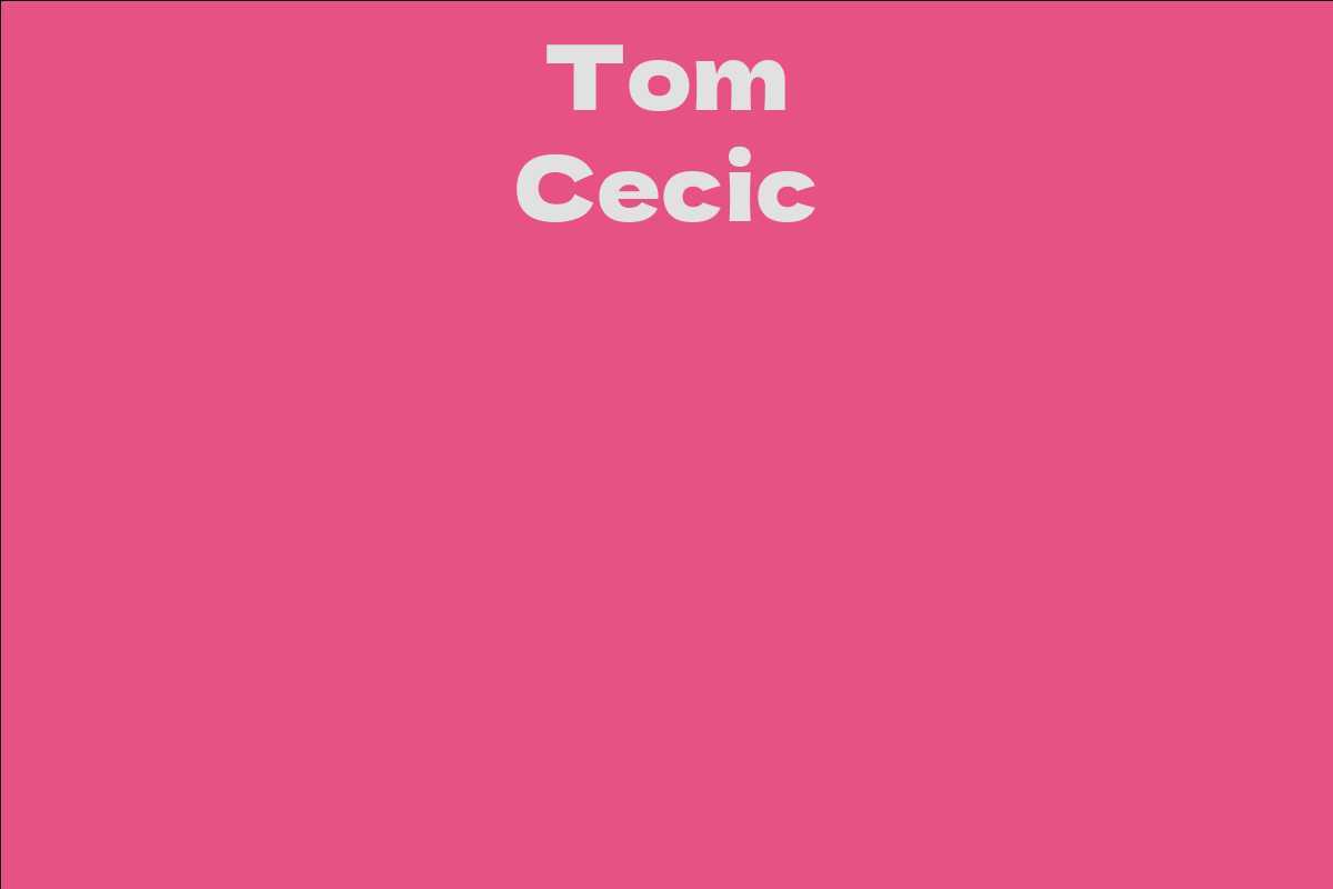 Tom Cecic