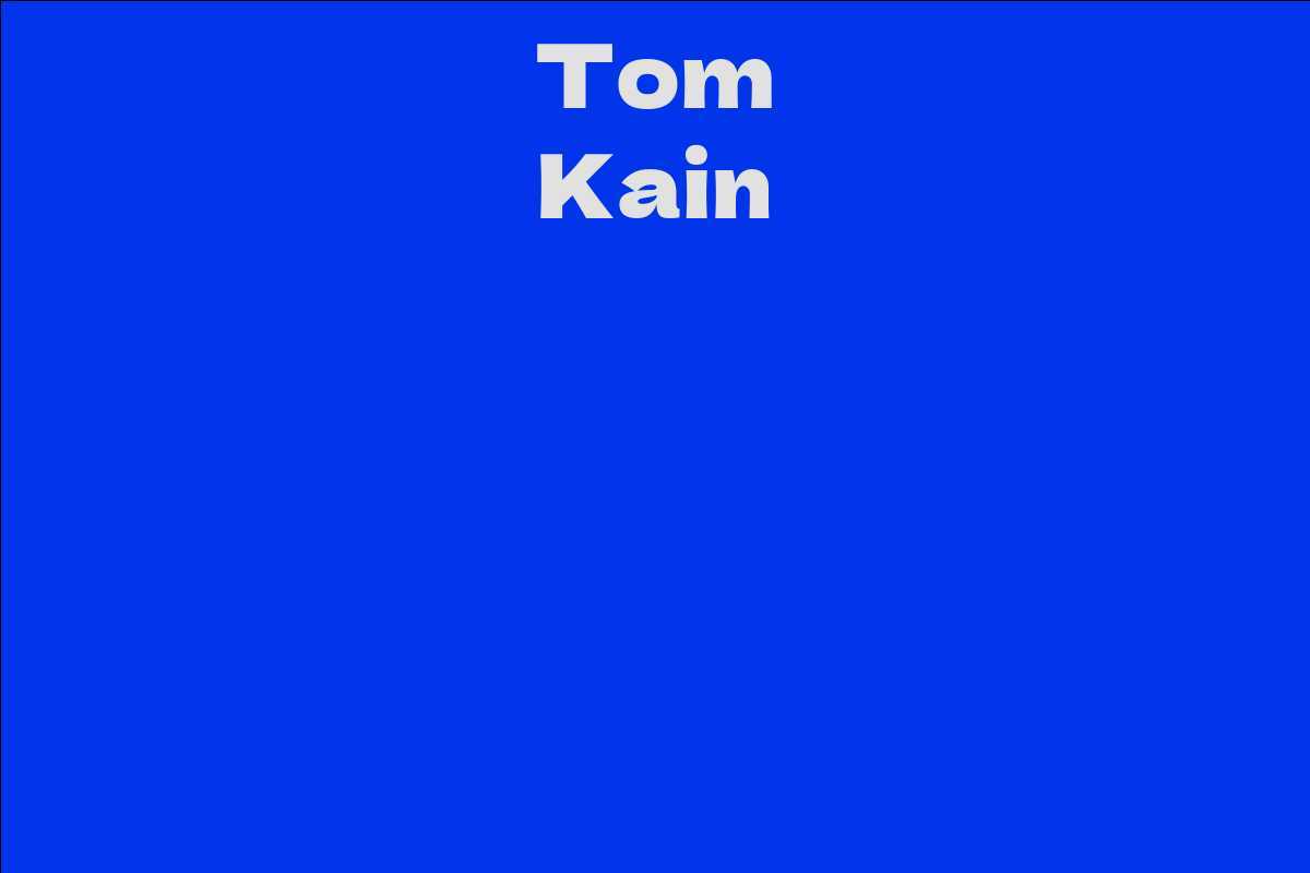 Tom Kain