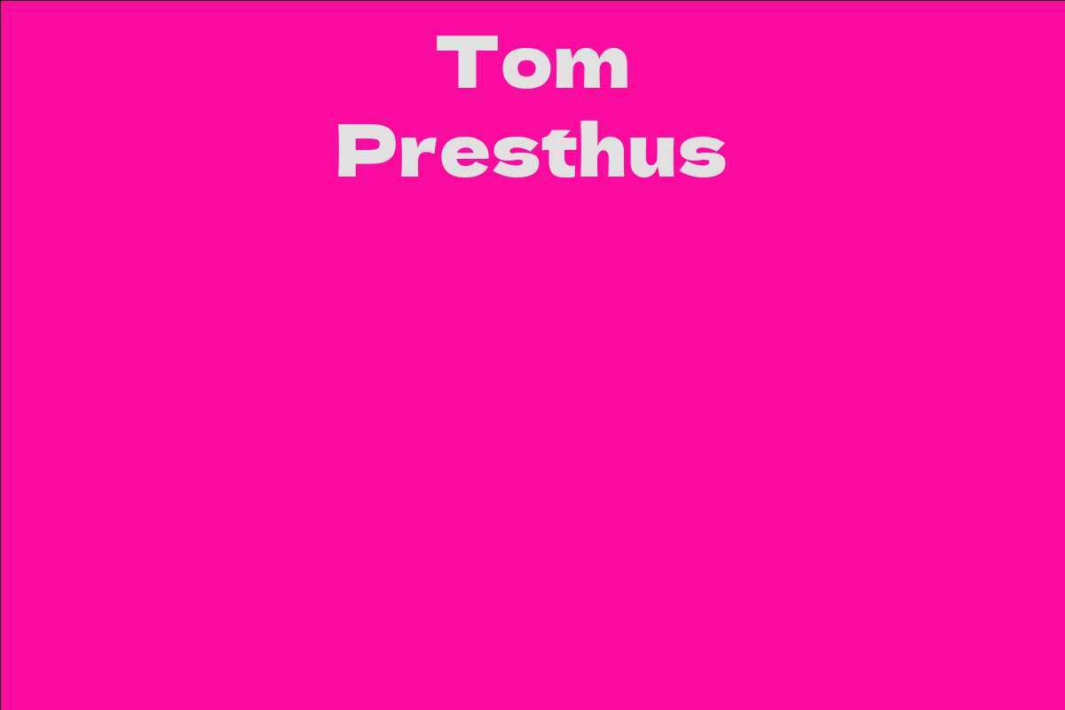 Tom Presthus