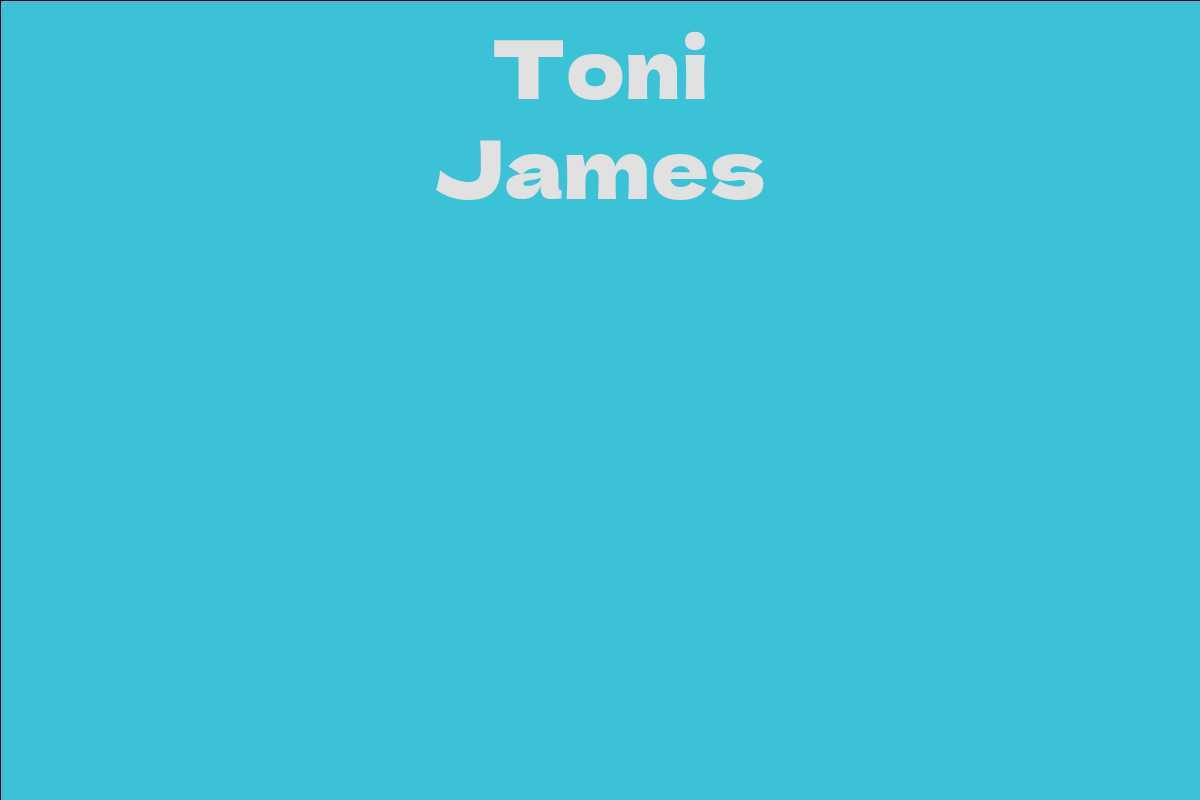 Toni James