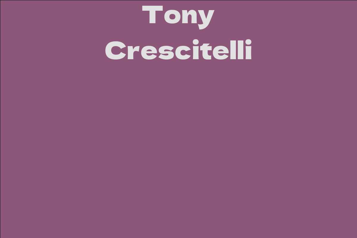 Tony Crescitelli