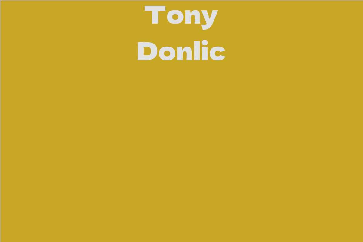 Tony Donlic
