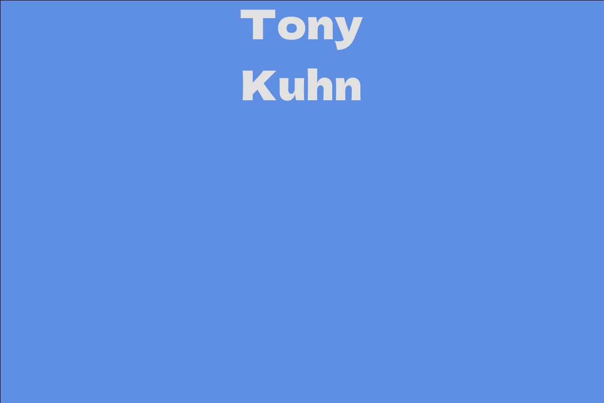 Tony Kuhn