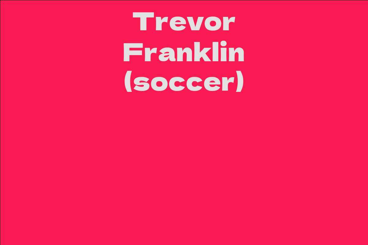 Trevor Franklin (soccer)