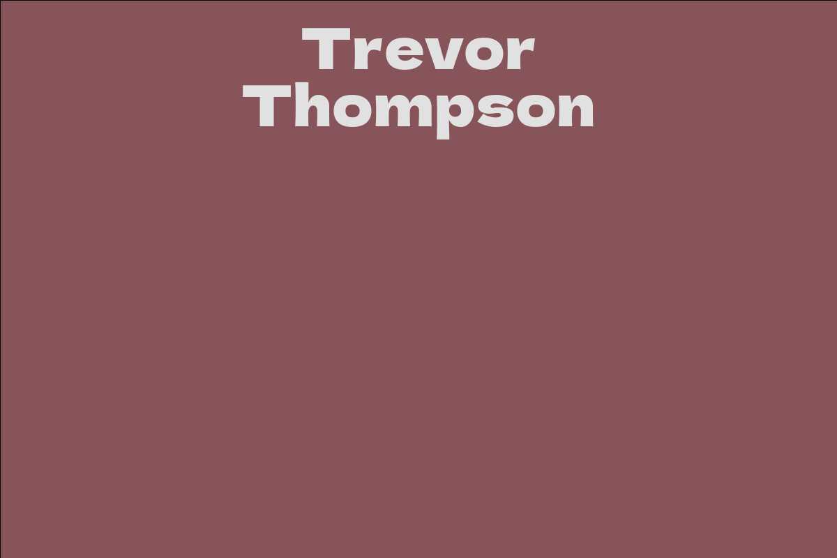 Trevor Thompson