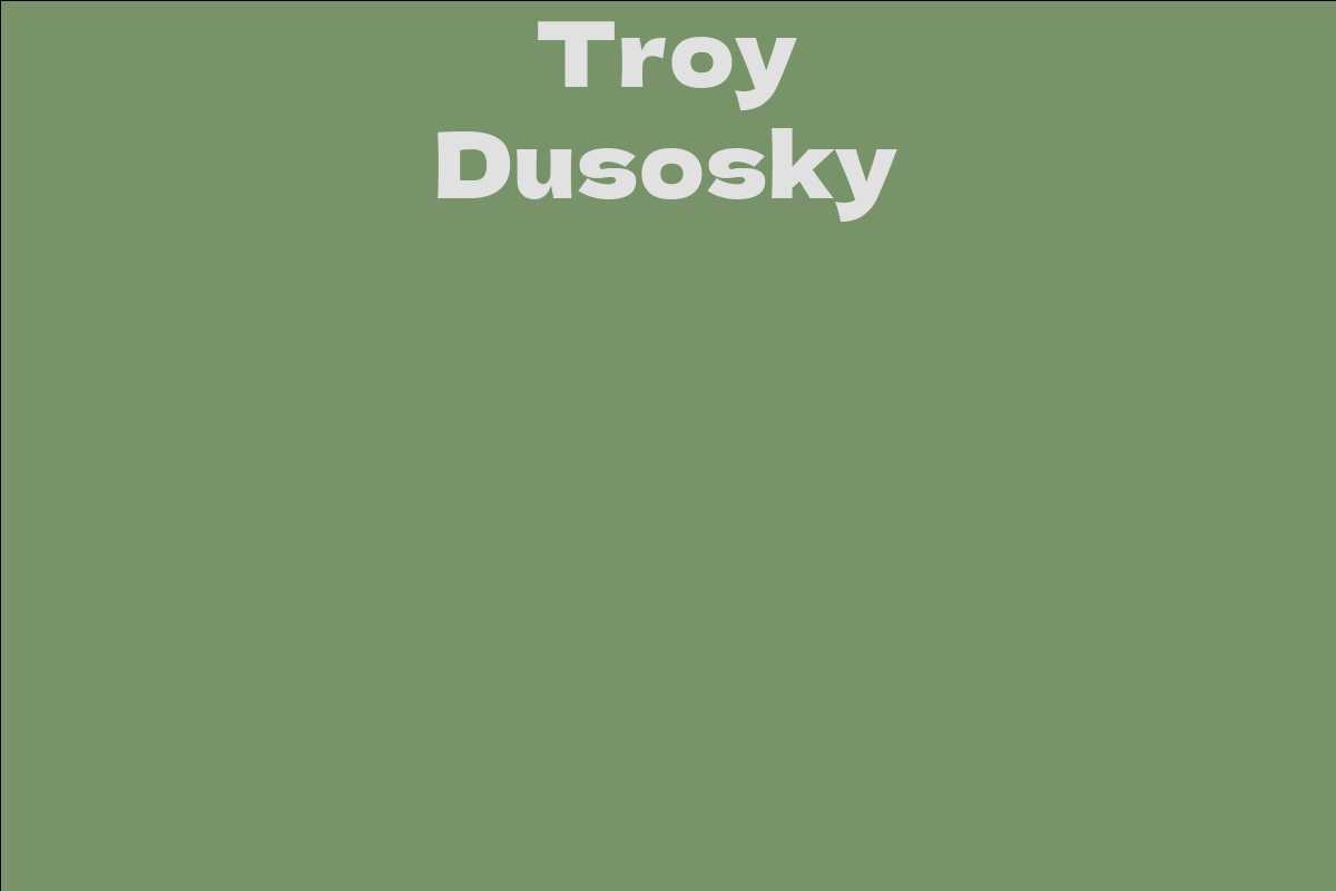 Troy Dusosky