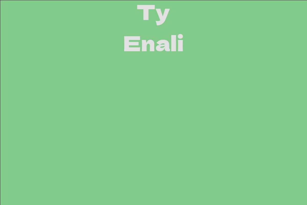 Ty Enali