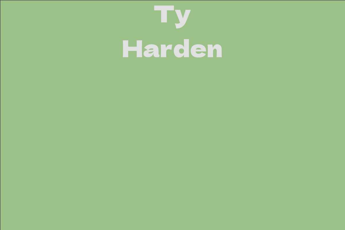 Ty Harden