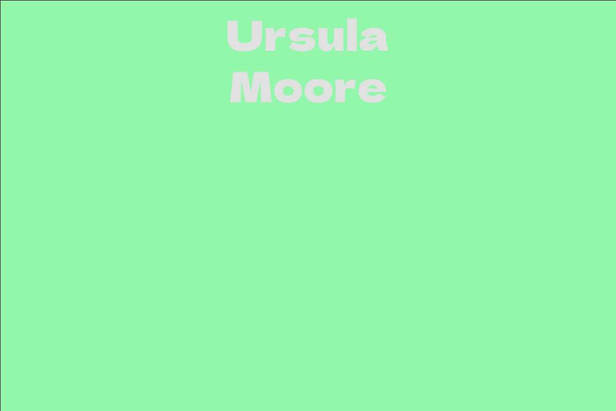 Ursula Moore