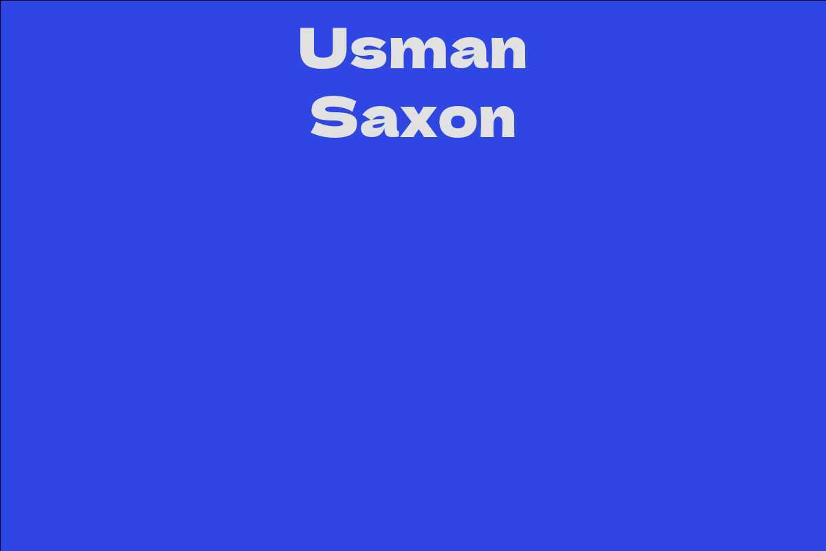 Usman Saxon
