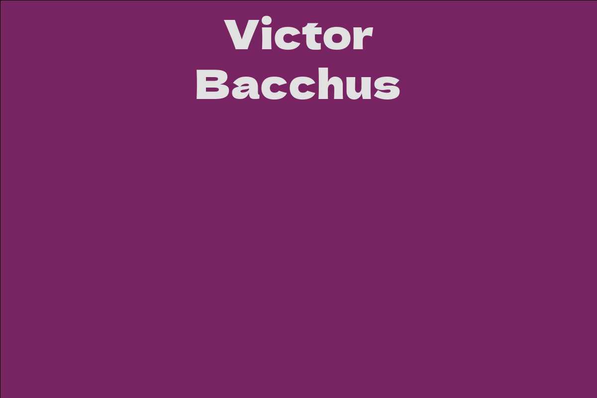 Victor Bacchus