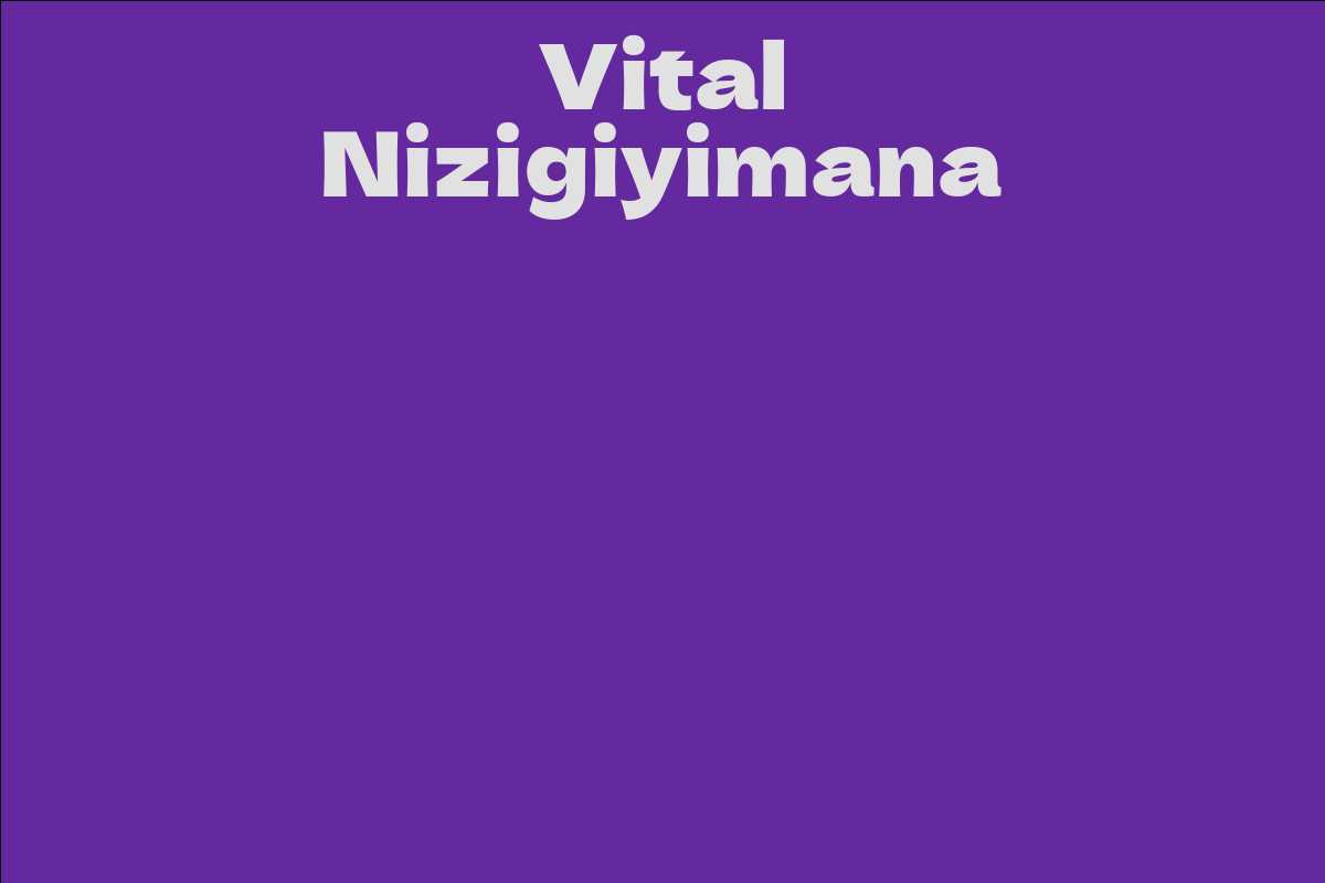 Vital Nizigiyimana