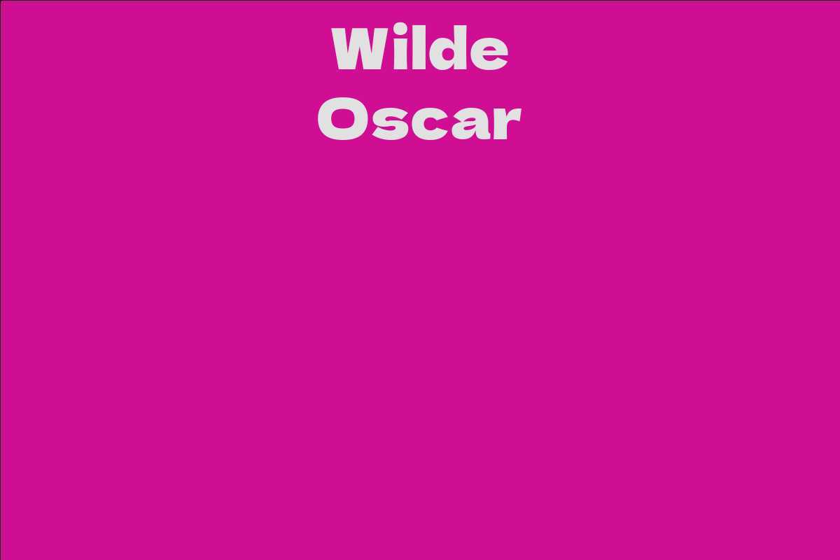 Wilde Oscar