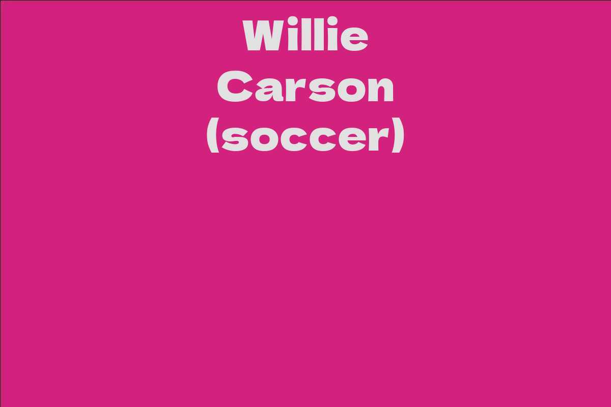 Willie Carson (soccer)