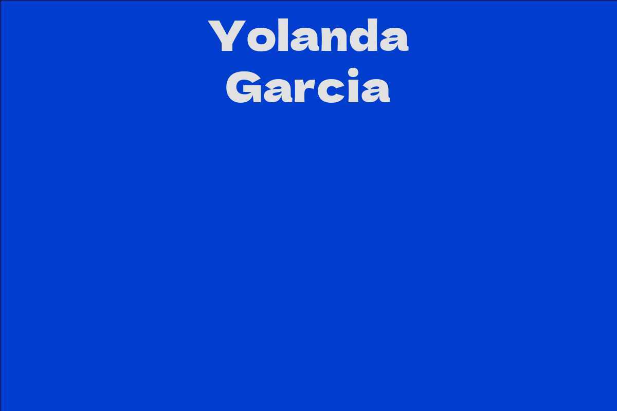 Yolanda Garcia