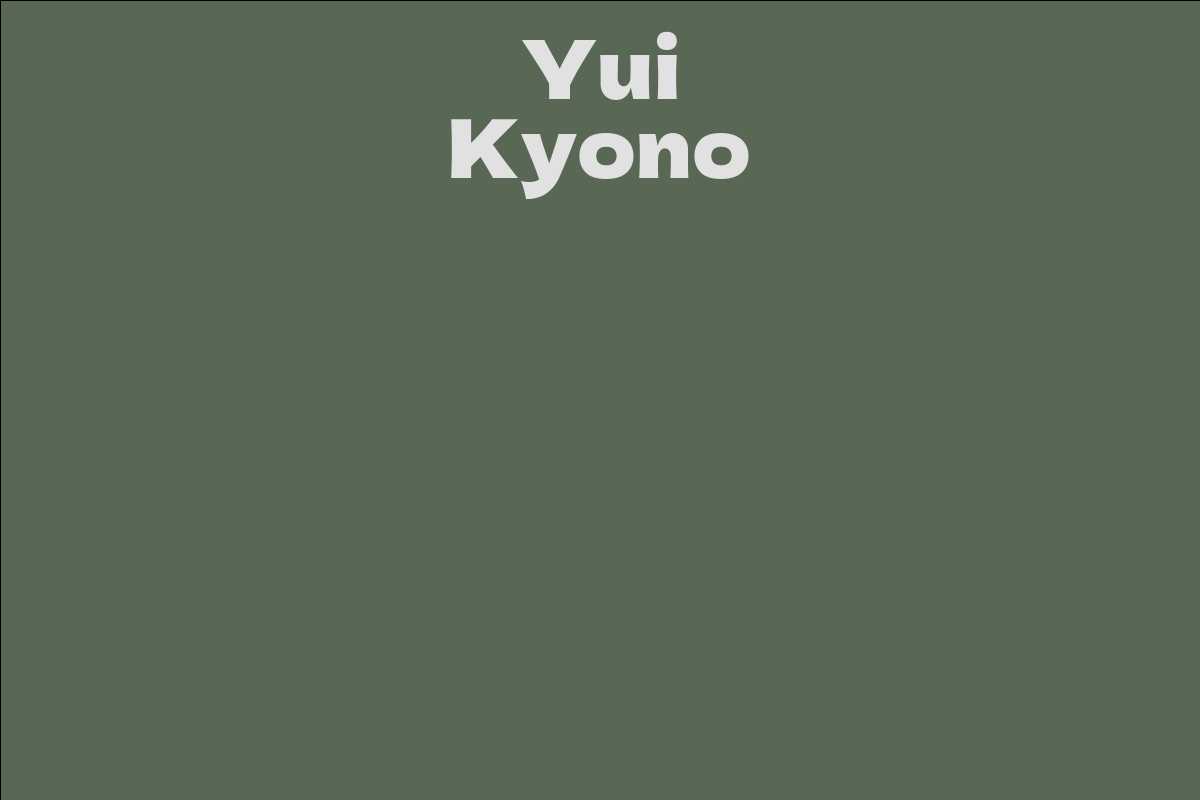 Yui Kyono