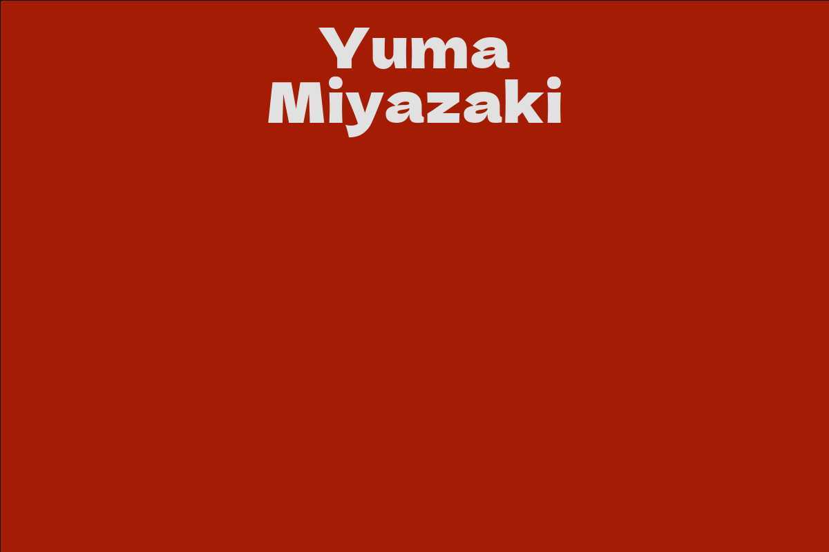 Yuma Miyazaki