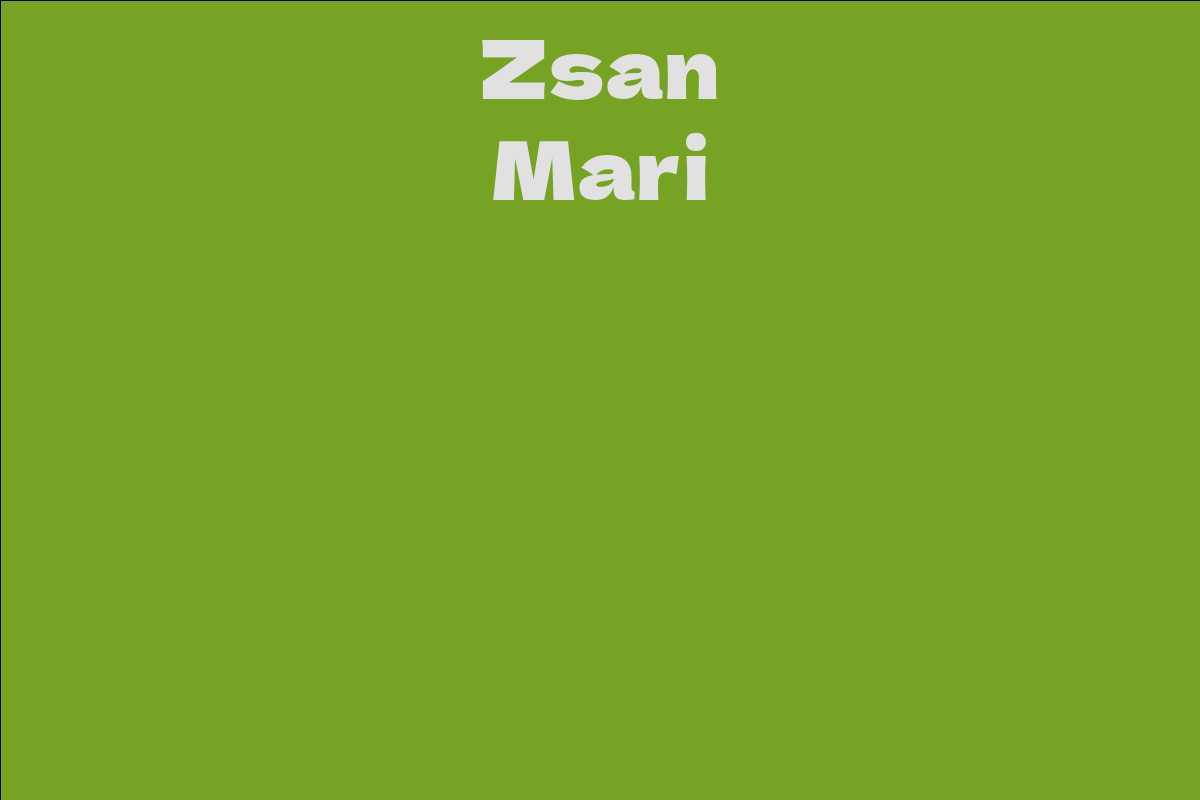 Zsan Mari