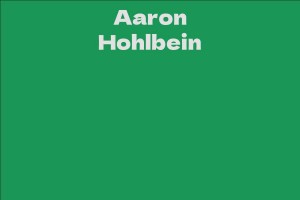 Aaron Hohlbein