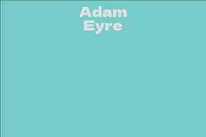 Adam Eyre