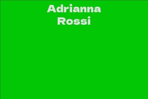 Adrianna Rossi