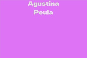 Agustina Peula