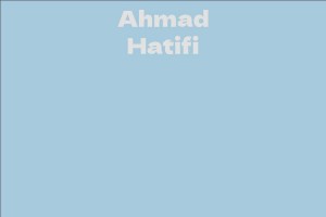 Ahmad Hatifi