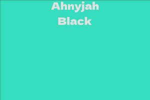 Ahnyjah Black