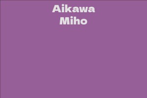 Aikawa Miho