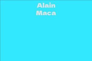 Alain Maca