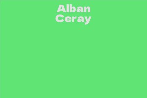 Alban Ceray