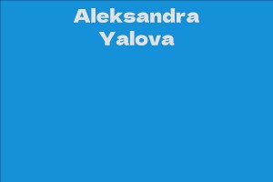 Aleksandra Yalova