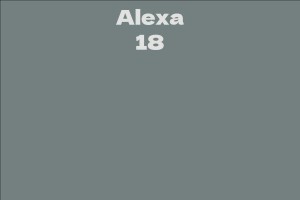Alexa 18